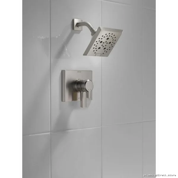 Pivotal Monitor 17 Series H2Okinetic Water-Saving Stainless Steel Shower Trim - Image 3