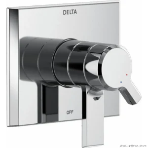 Pivotal 17 Series Valve Trim Monitor - Lumicoat Chrome Model T17099-PR Delta