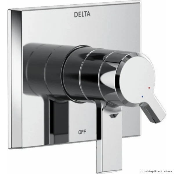 Pivotal 17 Series Valve Trim Monitor - Lumicoat Chrome Model T17099-PR Delta