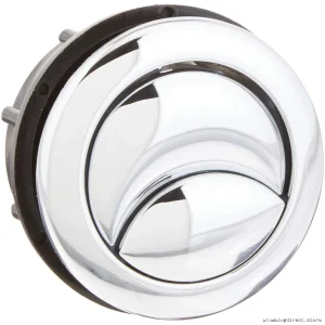 Polished Chrome Aquia Push Button for ST412M/ST416M - THU314#CP Toto
