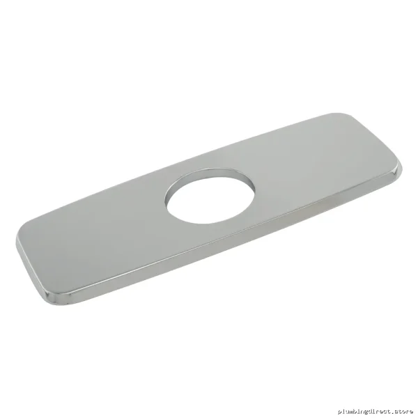 Polished Chrome Escutcheon & Deck Plate - Durable Design for Toto Fixtures