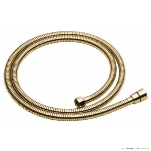 Brizo RP49645PG Adjustable Length Flexible Metal Hand Shower Hose in Polished Gold Finish with Durable Gaskets