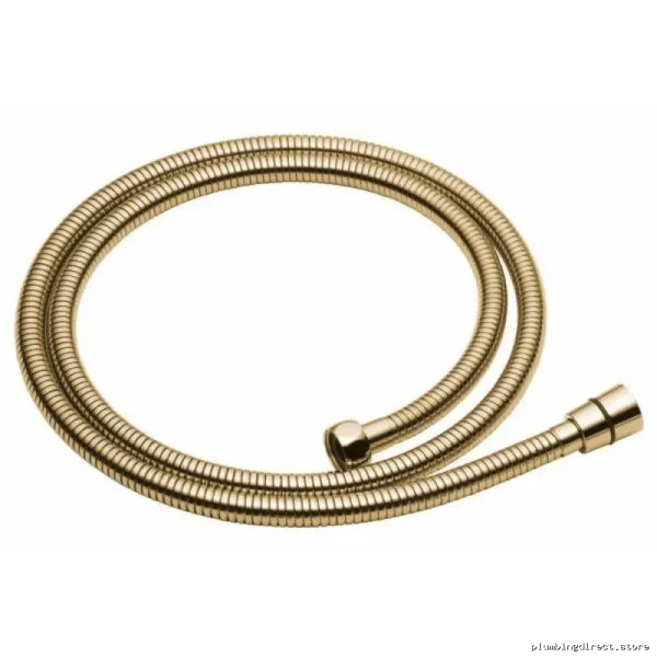 Brizo RP49645PG Adjustable Length Flexible Metal Hand Shower Hose in Polished Gold Finish with Durable Gaskets