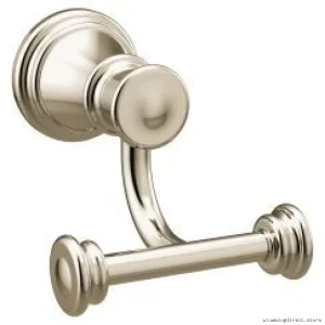 Belfield Moen Polished Nickel Bathroom Robe Hook - YB6403NL