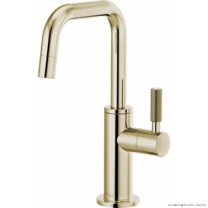 Polished Nickel Drink Dispenser Faucet – Modern Design by Litze & Brizi Model #6135