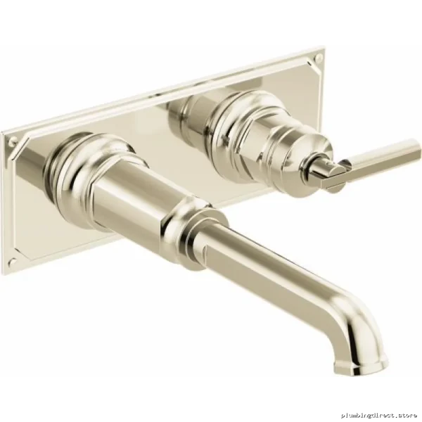 Polished Nickel Escutcheon Plate for Brizo Wall-Mounted Faucets - Invari RP100323PN