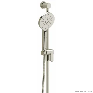 Polished Nickel 4-Function Handheld Showerhead with 31" Slide Bar - RIOBEL 4664PN