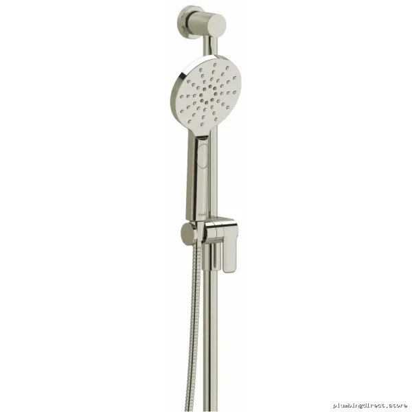 Polished Nickel 4-Function Handheld Showerhead with 31" Slide Bar - RIOBEL 4664PN