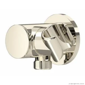 Polished Nickel Handheld Shower Faucet with Mounting Bracket