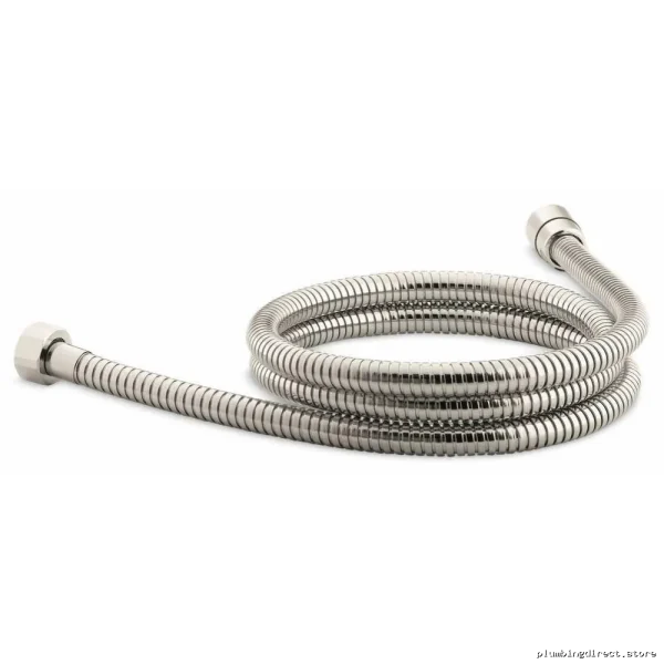Polished Nickel Shower Hose by MasterShower Model #60 - Durable Metal Design for Kohler Fixtures