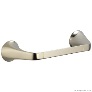 Polished Nickel Mini Towel Bar - Compact Bathroom Accessory