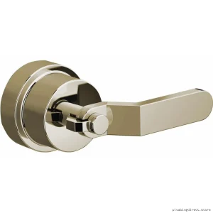 Polished Nickel Pressure-Balanced Valve Trim Kit - Heavy-Duty Industrial Lever Handle by Brizi