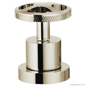 Litze Roman Tub Wheel Handle Set - Durable Polished Nickel HW632-PN