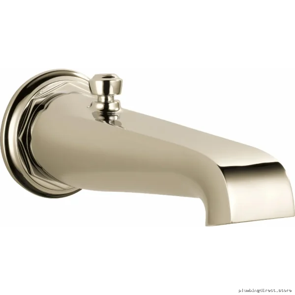 Polished Nickel Rook Tub Spout with Pull-Up Diverter Faucet - Brizo RP78581PN