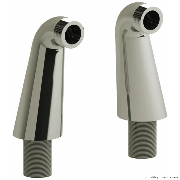 Shower Deck Mount Riser Pair Polished Nickel TU99PN RIOBEL