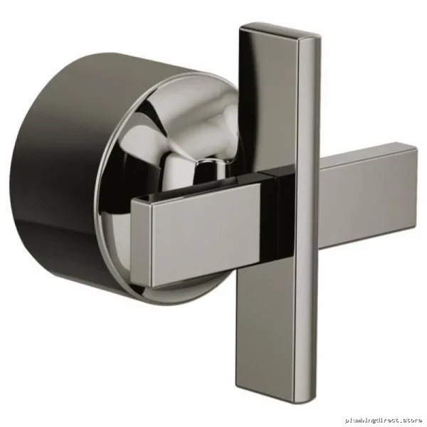 Polished Nickel Thermostat Valve Trim & Cross Handle Kit | Levoir