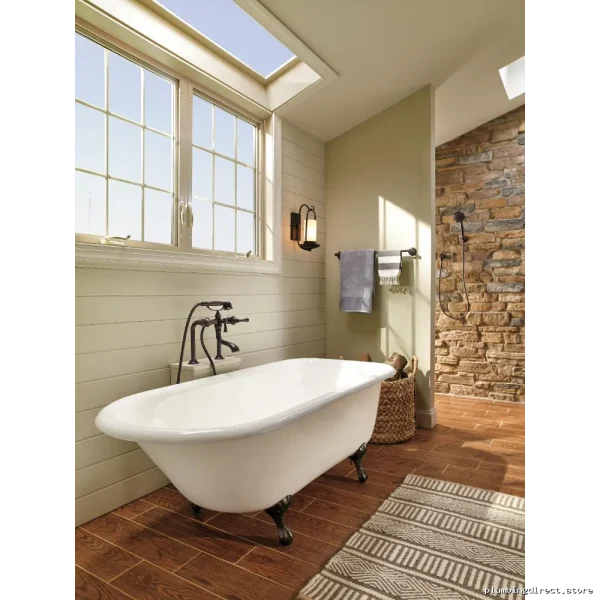 Polished Nickel Tub Filler Extension Kit for Deck-Mounted Showers – Brizo RP