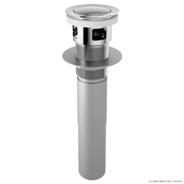 Pop-Up Drain with Push Button Activation & Overflow Feature – Brushed Nickel Brizo