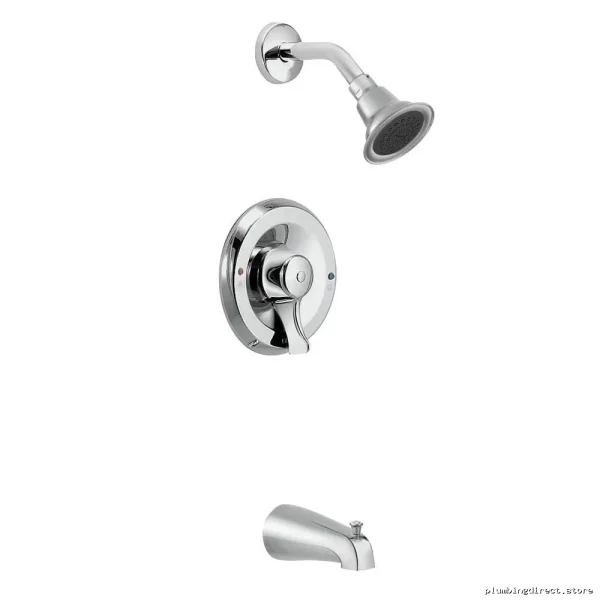 Commercial-Grade Posi-Temp Tub & Shower Trim - Premium Chrome T8389 Moen