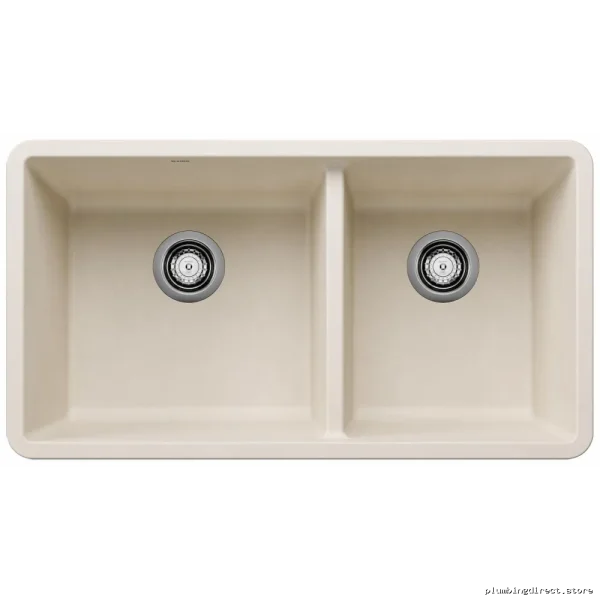 Precis U 1.75 Bowl Undermount Silgranit Sink - Soft White & Durable