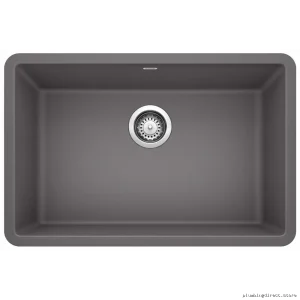Precis U 27-Inch Undermount Silgranit Sink - White Cinder 401891