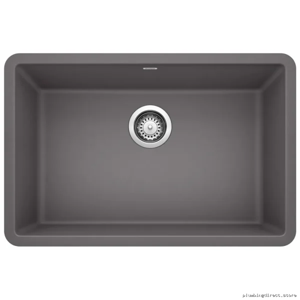 Precis U 27-Inch Undermount Silgranit Sink - White Cinder 401891