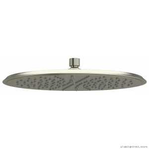 13 Brushed Nickel Rainfall Showerhead Premium Water Saving Design