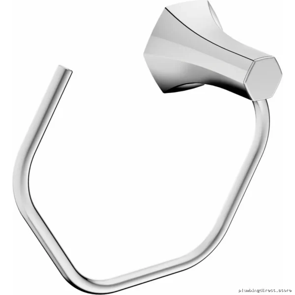 Premium Chrome Towel Ring - Hansgrohe Locarno Collection - Image 2