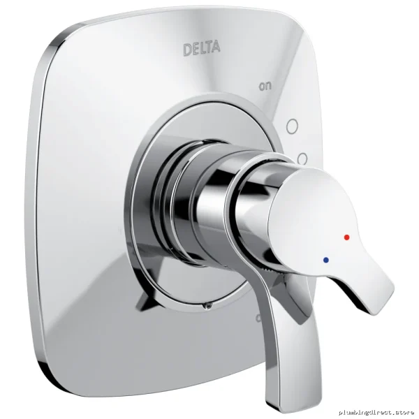 Tesla TempAssure 17T Series Premium Valve Trim - Chrome T17T052 Delta