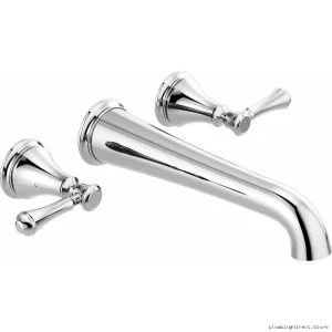 Premium Delta Cassidy Chrome Bathtub Wall Filler