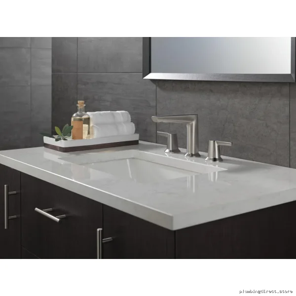 Premium Delta Lumicoat Faucet - Galeon Widespread Bathroom - Image 2