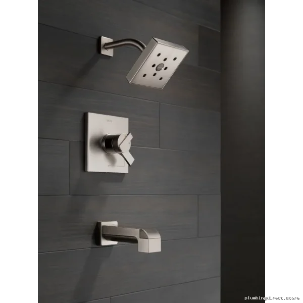 Premium Delta Stainless Shower Trim - H2Okinetic Water Saving - Image 2
