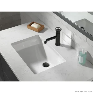 Premium Delta Trinsic Matte Black Bathroom Sink Faucet