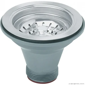 Premium Franke Kitchen Sink Strainer Satin Nickel 1145SN