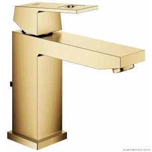 Premium Grohe Eurocube Bathroom Faucet Cool Sunrise