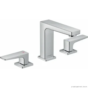 Premium Hansgrohe Chrome Bathroom Faucet - Metropol Widespread