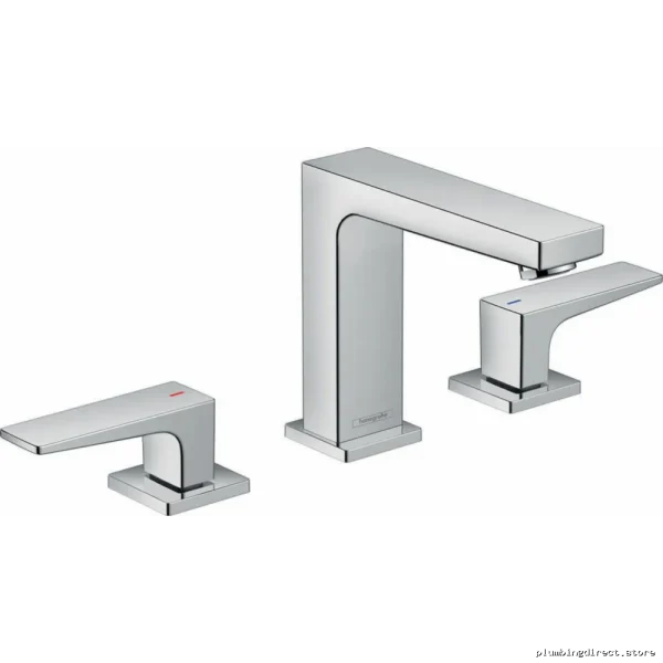 Premium Hansgrohe Chrome Bathroom Faucet - Metropol Widespread