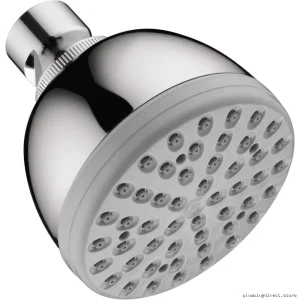 Premium Modern Single-Jet Chrome Shower Head - High-Pressure Model 28492001 by Croma