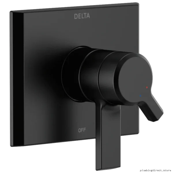 Premium Matte Black Valve Trim for Pivotal Monitor 17 Series - T17099-BL Delta