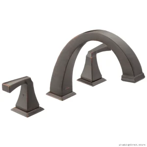 Roman Tub Faucet Trim - Venetian Bronze Finish