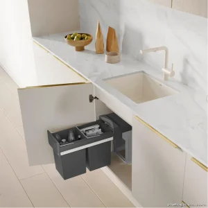 Premium Soft White Undermount Silgranit Sink Precis U Single 24 Model 402878