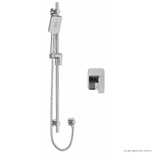 Equinox Pressure-Balanced Shower Faucet with Expansion PEX & Chrome Finish - EQ54C-EX RIOBEL