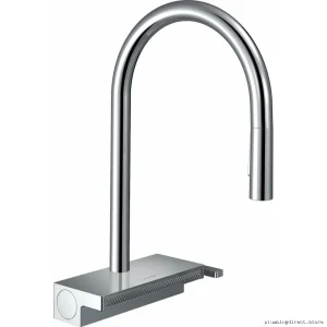 Hansgrohe Aquno Select Pulldown Spray Kitchen Faucet