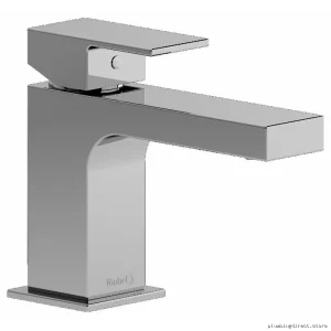 Quadrik Chrome Single Hole Bathroom Faucet QAS00C Riobel Pro