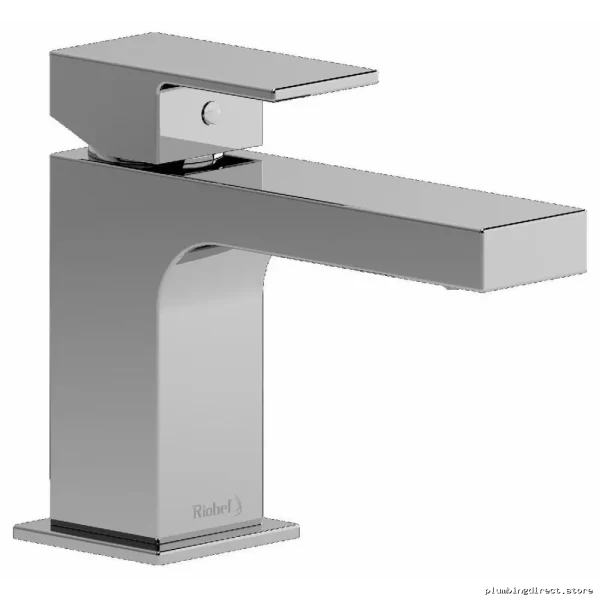 Quadrik Chrome Single Hole Bathroom Faucet QAS00C Riobel Pro