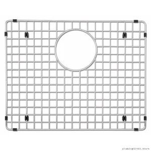 Stainless Steel Sink Grate for Quatrus Small Single Sinks (401273, 401516) - White