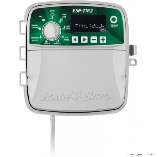 RAIN Bird Smart Weatherproof Sprinkler Timer - Six Stations & ESPT-M