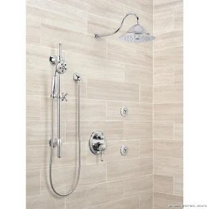 1-Setting Raincan Chrome Shower Head - Delta Aerodynamic Design RP72568