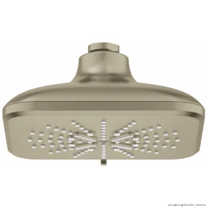 Rainshower SmartActive 3-Function Shower Head | Brushed Nickel Grohe Model 26797EN0