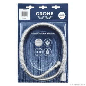 RelexaFlex 79 Metal Flexible Shower Hose - Chrome Grohe Model 28140000